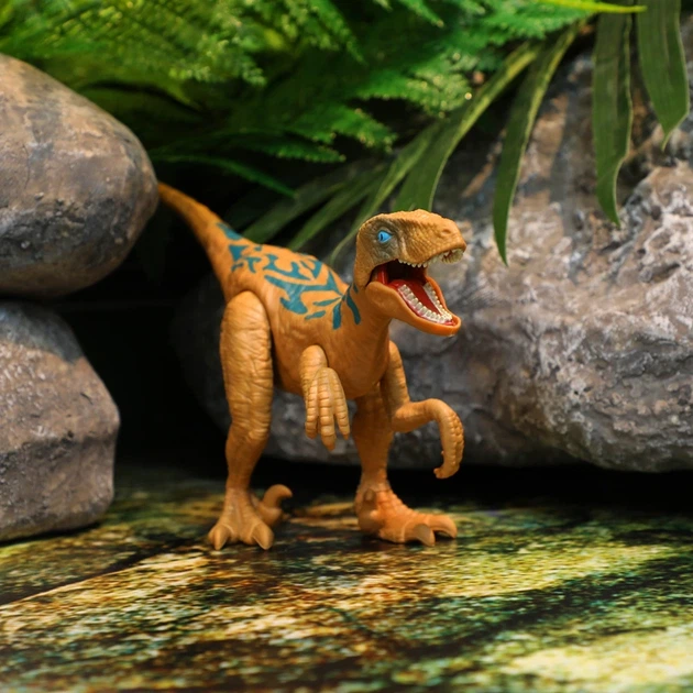 Інтерактивна іграшка DINOS UNLEASHED серії "Realistic" S2 – ВЕЛОЦИРАПТОР - Фото 4 Інтерактивна іграшка DINOS UNLEASHED серії "Realistic" S2 – ВЕЛОЦИРАПТОР - изображение 4