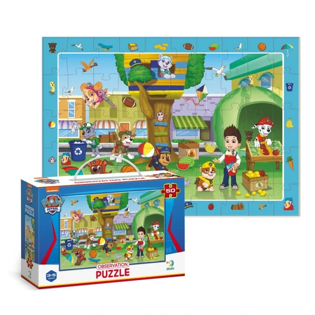 Пазл обсерваційний "Paw Patrol Літні розваги" 200464, 50 елементів - зображення 6