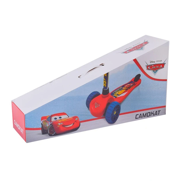 Самокат дитячий 3-х колісний "Cars" LS2214 - зображення 2