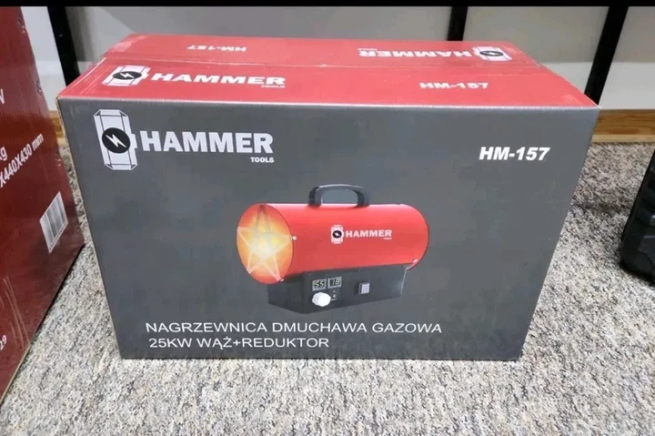Тепловая пушка прямого нагрева для мастерских 25 квт HAMMER HM-157 - изображение 5