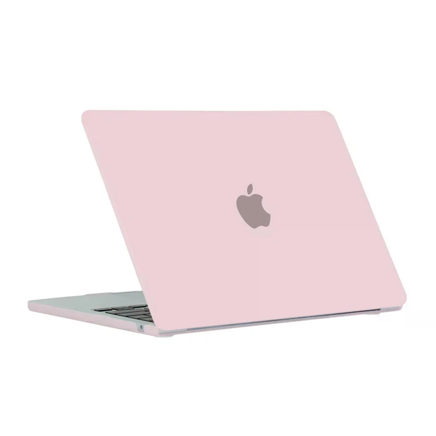 Чехол-накладка HardShell Matte Case для MacBook Air 13" M1 (2018–2020) A1932, A2179, A2337 Pink Sand розовая - Фото 4 Чехол-накладка HardShell Matte Case для MacBook Air 13" M1 (2018–2020) A1932, A2179, A2337 Pink Sand розовая - изображение 4