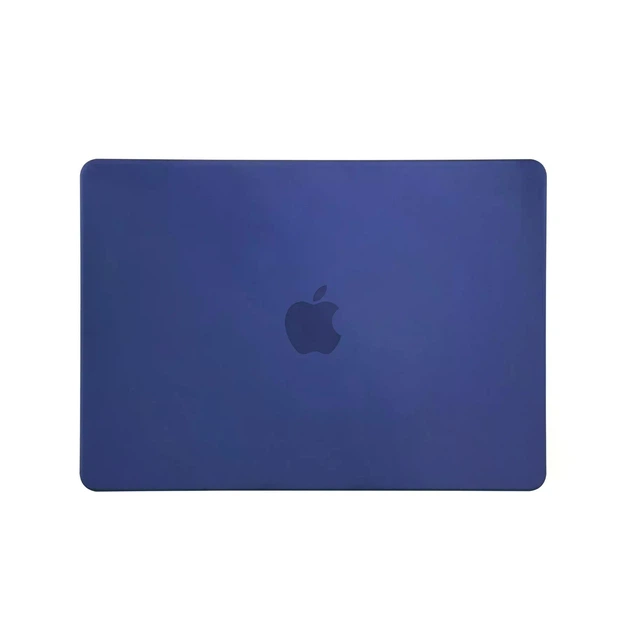 Чехол HardShell Matte Case для MacBook Air 13.6 2022-2026 M2/M3/M4/M5 A2681/A3113/A3240/A3449 — Navy blue темно синяя матовая защитная накладка - Фото 3 Чехол HardShell Matte Case для MacBook Air 13.6 2022-2026 M2/M3/M4/M5 A2681/A3113/A3240/A3449 — Navy blue темно синяя матовая защитная накладка - изображение 3