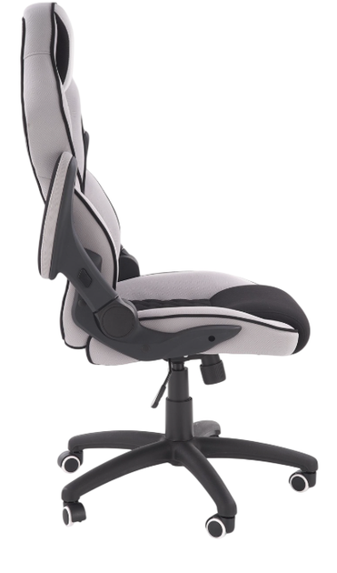 Офісне крісло Halmar V-CH-SONIC-FOT Поворотне Чорно - біле (5905248116412) - зображення 10