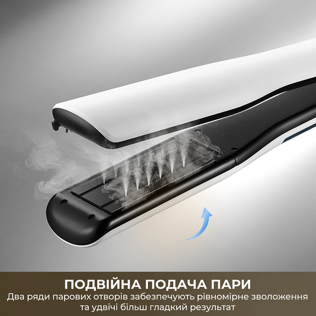 Выпрямитель для волос Dreame AuraSteam Straight White AA01A - Фото 6 Выпрямитель для волос Dreame AuraSteam Straight White AA01A - изображение 6