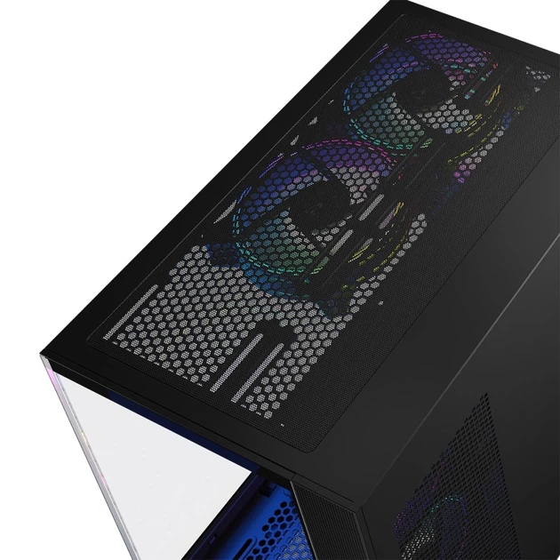 Корпус Modecom VOLCANO PANORAMA APEX ARGB 5F MIDI GREY без БЖ ATX Midi-Tower сірий(TDB_450C0BB974B7) - зображення 12