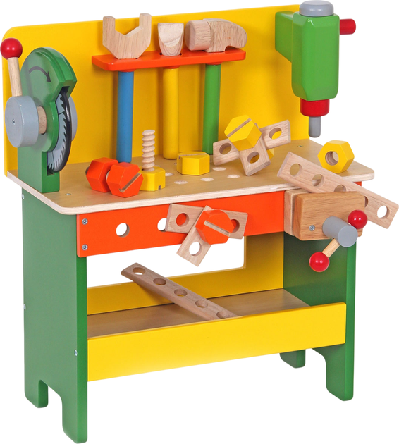 Дерев'яний верстатний стіл Mentari з пилкою (8717255024300) - зображення 2