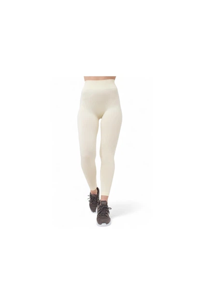 Легінси безшовні Giulia Leggings model 2 Milk S/M Молочные - Фото 1 Легінси безшовні Giulia Leggings model 2 Milk S/M Молочные - изображение 1