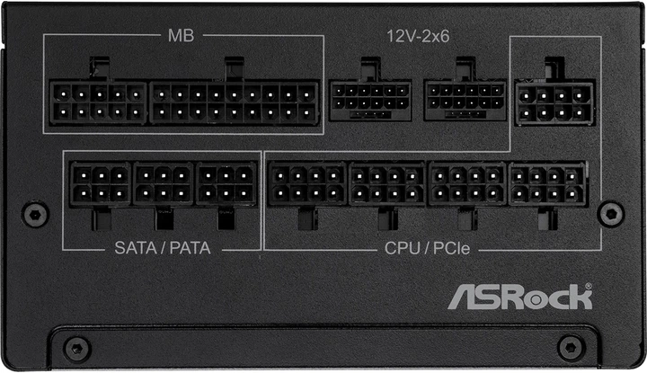 Zasilacz ASRock Steel Legend 1200W 80 PLUS Gold (SL-1200G) - obraz 4