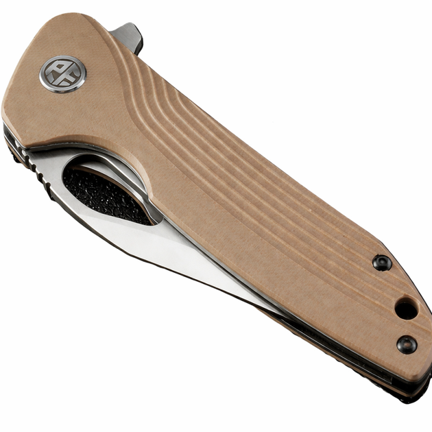 Ніж складний Petrified Fish Mastiff к. khaki G10 (PF999K