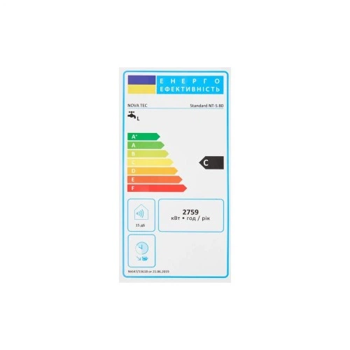 Бойлер Nova Tec Standard 80 (NT-S 80) NOVA TEC NT-S 80 942515 - изображение 12