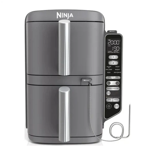 Мультипіч Ninja Double Stack XL 2-Level Hot Air Fryer 9,5 л with Smart Cook System (SL451EU) Ninja SL451EU 958377 - зображення 6