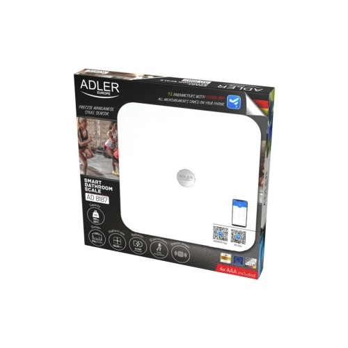 Весы напольные Adler AD 8187 white (AD8187W) Adler AD8187W 960597 - изображение 3