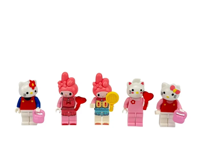 Подарочный набор Kuromi и подружки 12 шт (Hello Kitty, My Melody) 235-4-4 - изображение 6