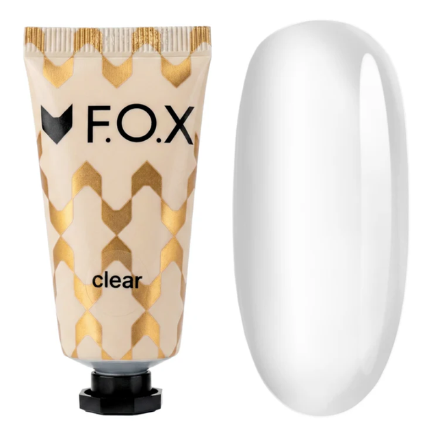 Полігель F.O.X Poly gel Nano Clear прозорий 15 мл - Фото 1 Полігель F.O.X Poly gel Nano Clear прозорий 15 мл - зображення 1