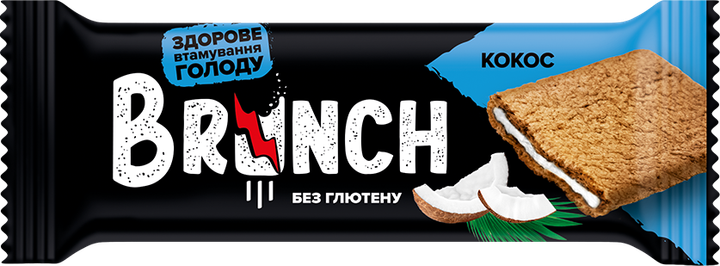 Упаковка мультизлаковых снеков АВК Brunch сэндвич Кокос 47 г х 15 шт (4823105819218) - Фото 2 Упаковка мультизлаковых снеков АВК Brunch сэндвич Кокос 47 г х 15 шт (4823105819218) - изображение 2