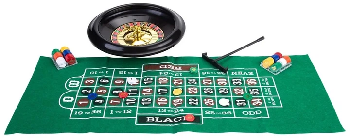 Zestaw do gier kasynowych Quint Ruletka i BlackJack (8716096016864) - obraz 2