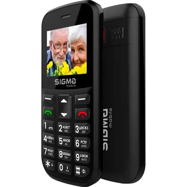 Телефон SIGMA Comfort 50 Easy (black) - изображение 3