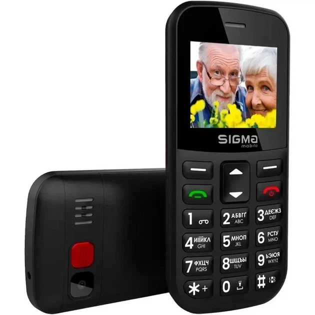 Телефон SIGMA Comfort 50 Easy (black) - изображение 4