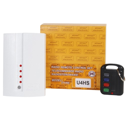 Радіокомплект управління охороною групи Elmes Electronic U4HS, 104 передавачі, до 250 м - Фото 1 Радіокомплект управління охороною групи Elmes Electronic U4HS, 104 передавачі, до 250 м - изображение 1