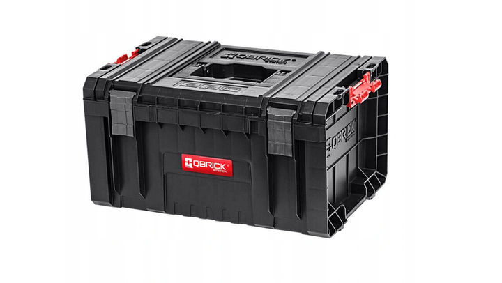 Набір ящиків для інструментів Qbrick System PRO Set 1 440x370x710 мм, модульні, на колесах, пластикові, чорні - зображення 9
