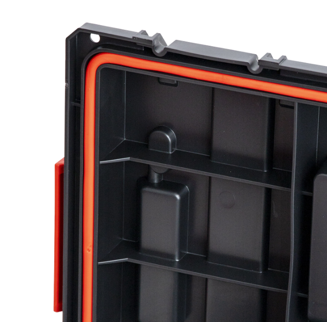 Надёжный ящик для инструментов Qbrick System PRIME TOOLBOX 250 VARIO 535x327x271 мм, модульный, водонепроницаемый - изображение 5
