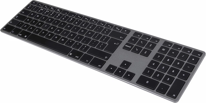 Klawiatura bezprzewodowa Matias Mac Wired Space Gray (0833742006173) - obraz 2