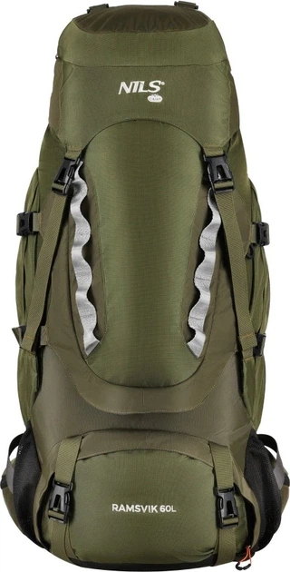 Plecak turystyczny Nils Camp NC1994 Ramsvik 60 l Zielony 15-07-154 (5908261687785) - obraz 2