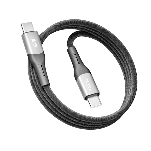 Кабель для зарядки USB Ridea RC-US42 UltraStrong Type-C to Type-C 60W (20V/3A) 1.2m Черный - Фото 6 Кабель для зарядки USB Ridea RC-US42 UltraStrong Type-C to Type-C 60W (20V/3A) 1.2m Черный - изображение 6