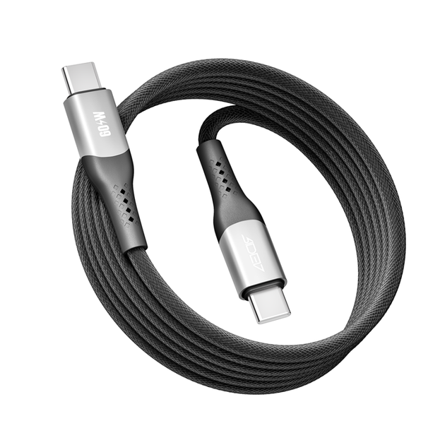 Кабель для зарядки USB Ridea RC-US42 UltraStrong Type-C to Type-C 60W (20V/3A) 2m Черный - Фото 5 Кабель для зарядки USB Ridea RC-US42 UltraStrong Type-C to Type-C 60W (20V/3A) 2m Черный - изображение 5