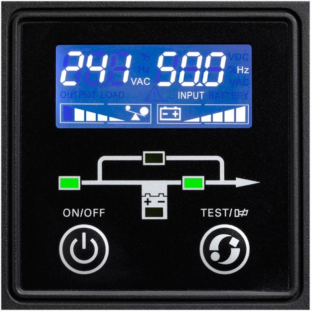 ДБЖ Eaton 9E3000I Online UPS Tower 3000 VA/2400W Input C14 Output 6xC13 - зображення 4