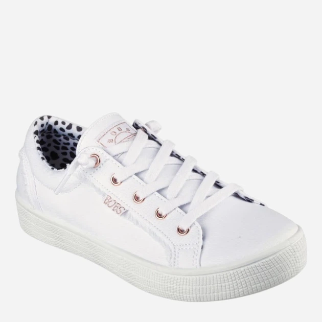 Tenisówki damskie do kostki Skechers Bobs B Extra Cute - 2Cute4U 113328-WHT 39.5 Białe (196311641961) - obraz 2
