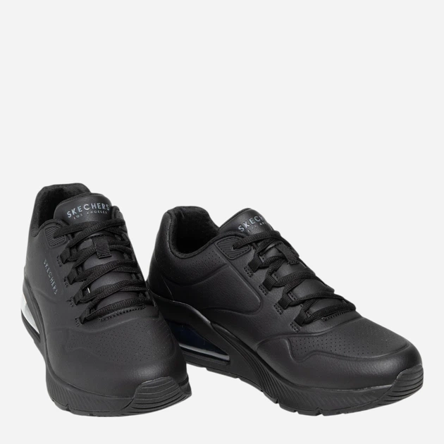 Sneakersy męskie Skechers Uno 2 232181-BBK 45.5 Czarne (195969155097) - obraz 4