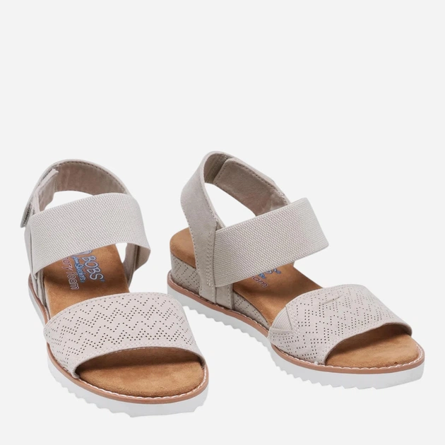 Жіночі сандалії Skechers Desert Kiss 31440-OFWT 38.5 Білі (192283988820) - зображення 4