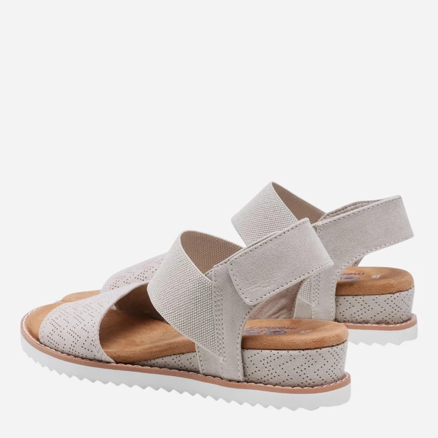 Жіночі сандалії Skechers Desert Kiss 31440-OFWT 38.5 Білі (192283988820) - зображення 5