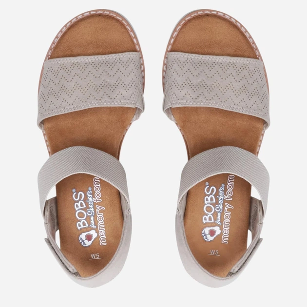 Жіночі сандалії Skechers Desert Kiss 31440-OFWT 38.5 Білі (192283988820) - зображення 6