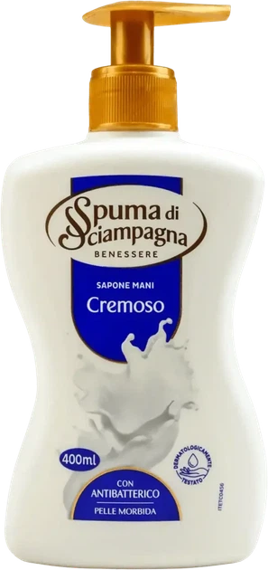 Крем-мыло с дозатором Spuma di Sciampagna Cremoso 400 мл - Фото 1 Крем-мыло с дозатором Spuma di Sciampagna Cremoso 400 мл - изображение 1