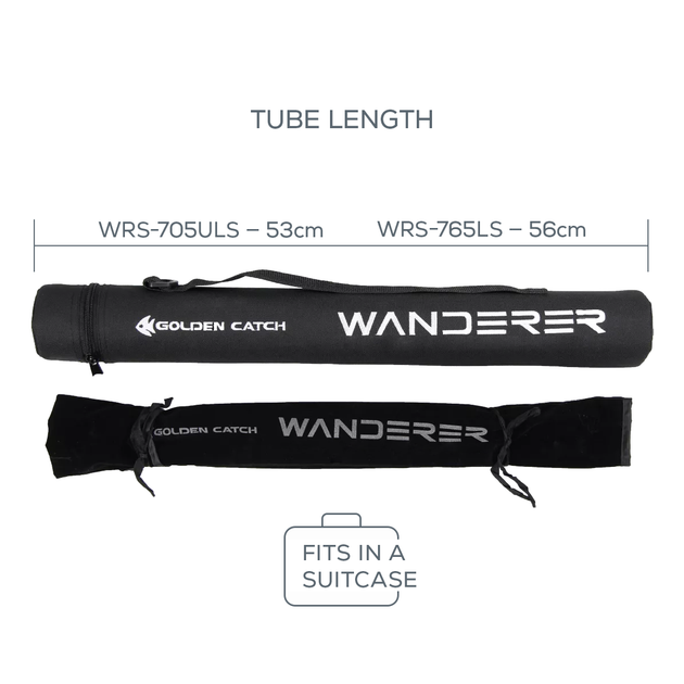 Вудилище GC Wanderer WRS-705ULS 2.13м 0.9-8г у тубусі (119880) 2039230 - изображение 10