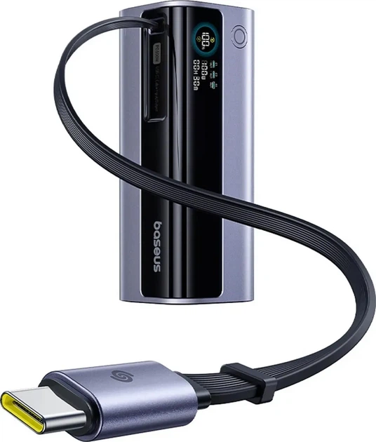 УМБ Baseus EnerGeek GR11 10000 mAh 100W Grey (6932172691752) - зображення 2