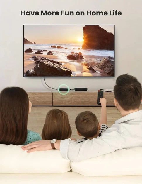 Двонаправлений перемикач (спліттер) UGREEN HDMI 2-в-1 / 1-в-2 (4K 60Hz) - зображення 3