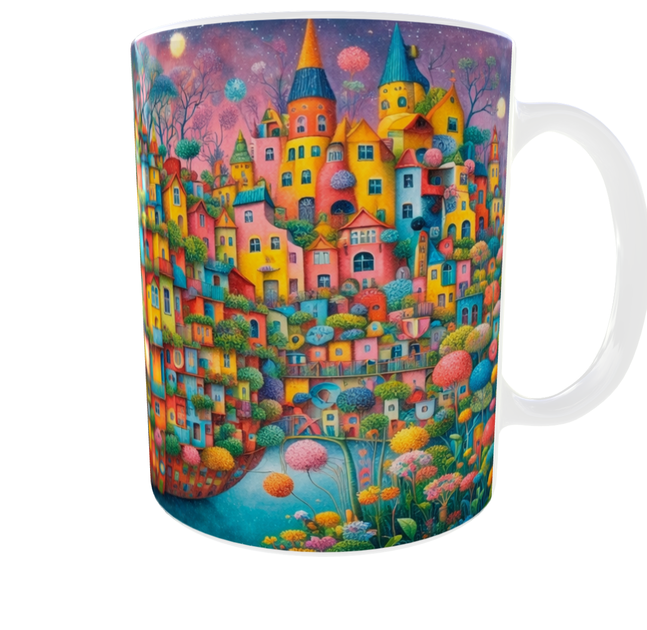 Подарункова керамічна кружка Art Collection 330 мл — Pop Surrealism / Fantasy Art, дизайнерська кружка для кави та чаю - Фото 4 Подарункова керамічна кружка Art Collection 330 мл — Pop Surrealism / Fantasy Art, дизайнерська кружка для кави та чаю - изображение 4