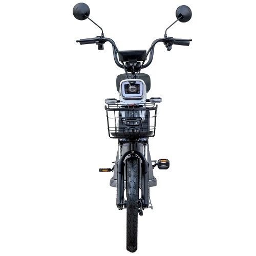 Велосипед с электромотором SPARK RIDER PRO 14" 48V/650W/20Ah Серый - изображение 3