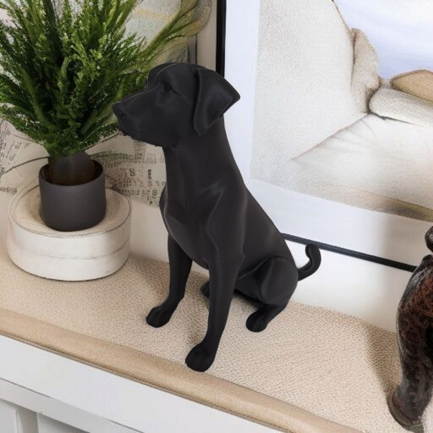 Фігура собаки “Labrador” — стильний інтер’єрний декор, ручне виготовлення, екологічний матеріал, сучасний дизайн, символ охорони - Фото 5 Фігура собаки “Labrador” — стильний інтер’єрний декор, ручне виготовлення, екологічний матеріал, сучасний дизайн, символ охорони - зображення 5
