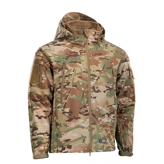 Куртка M-Tac Soft Shell с подстежкой, MultiCam, L - изображение 3
