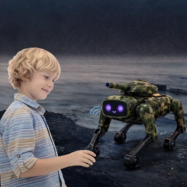 Интерактивный робот-пес, стреляющий шариками орбиз UFT Smart Dog MECH GUARDIAN - изображение 2