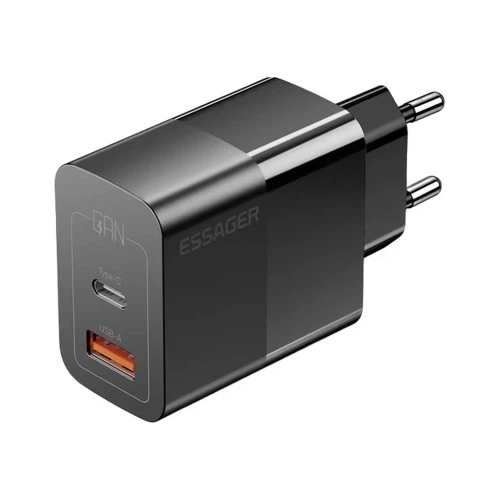 Зарядний пристрій 1xUSB-C + 1xUSB 33W Essager (ECTAC-PCB01-P) Essager ECTAC-PCB01-P 972571 - Фото 1 Зарядний пристрій 1xUSB-C + 1xUSB 33W Essager (ECTAC-PCB01-P) Essager ECTAC-PCB01-P 972571 - зображення 1