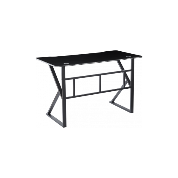Геймерський комп'ютерний стіл GT Racer T-1232 (120x60x75) Black - зображення 2
