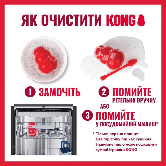 Іграшки KONG Puppy Іграшка груша-годівниця для цуценят, рожева L (31115_рожевий) - Фото 9 Іграшки KONG Puppy Іграшка груша-годівниця для цуценят, рожева L (31115_рожевий) - зображення 9