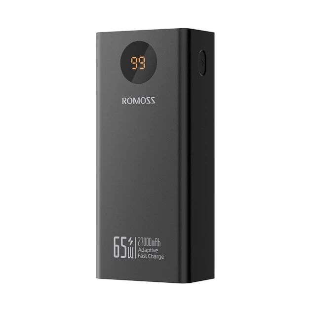 Повербанк ROMOSS PEA27S PRO, 27000mAh 65W Pro для швидкого заряджання смартфонів, ноутбуків і планшетів - зображення 2