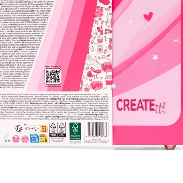 Набор детской косметики Create it в кейсе (884512) - изображение 7