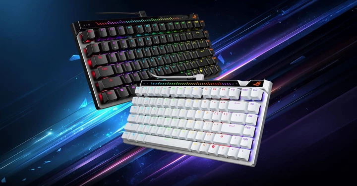Клавиатура механическая ASUS ROG Falchion Ace 75 HE, 83key, HFX V2